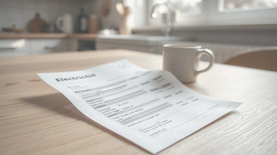 Jakie dane identyfikacyjne znajdują się na rachunku za prąd?
