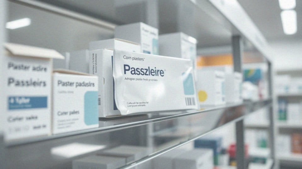 Jakie składniki zawierają plastry na odciski?