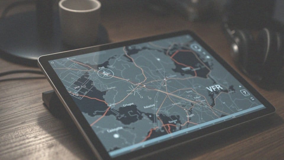 Jakie dane zawiera interaktywna mapa przestrzeni powietrznej?