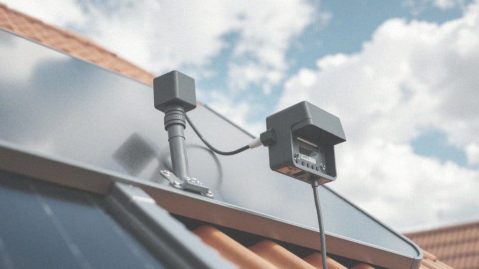 Jak podłączyć czujnik temperatury do kolektora słonecznego?