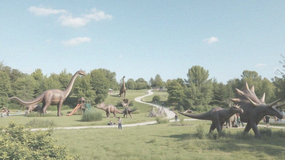 Co znajduje się w Parku Dinozaurów?