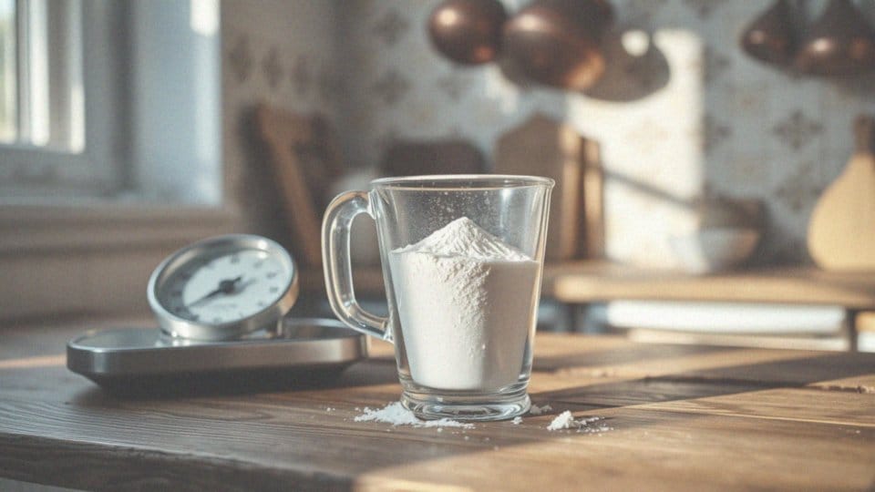 Ile gramów waży szklanka mąki pszennej?