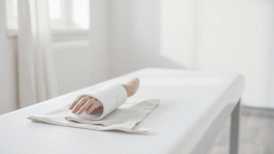 Jakie są objawy dysfunkcji ścięgien po złamaniu Collesa?