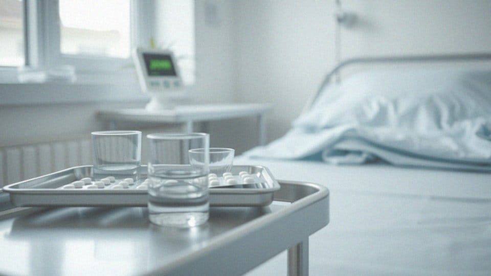 Jakie leki i tabletki są stosowane w przypadku hospitalizacji?